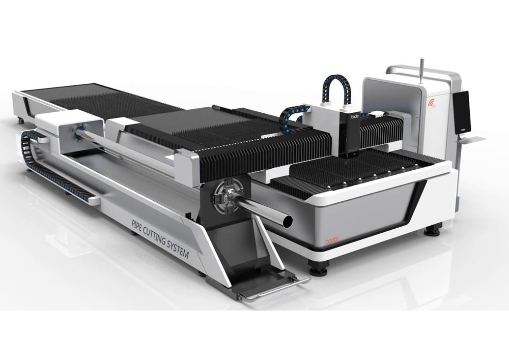 Çift Kullanımlı Değişim Platformu Fiber Lazer Kesme Makinesi E-T