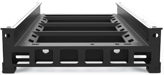 Dökme Demir Gövde Klon Kaynaklı gövdeyi reddet! Kalıp Dökme; entegre olarak oluşturulmuş tek parça gövde.